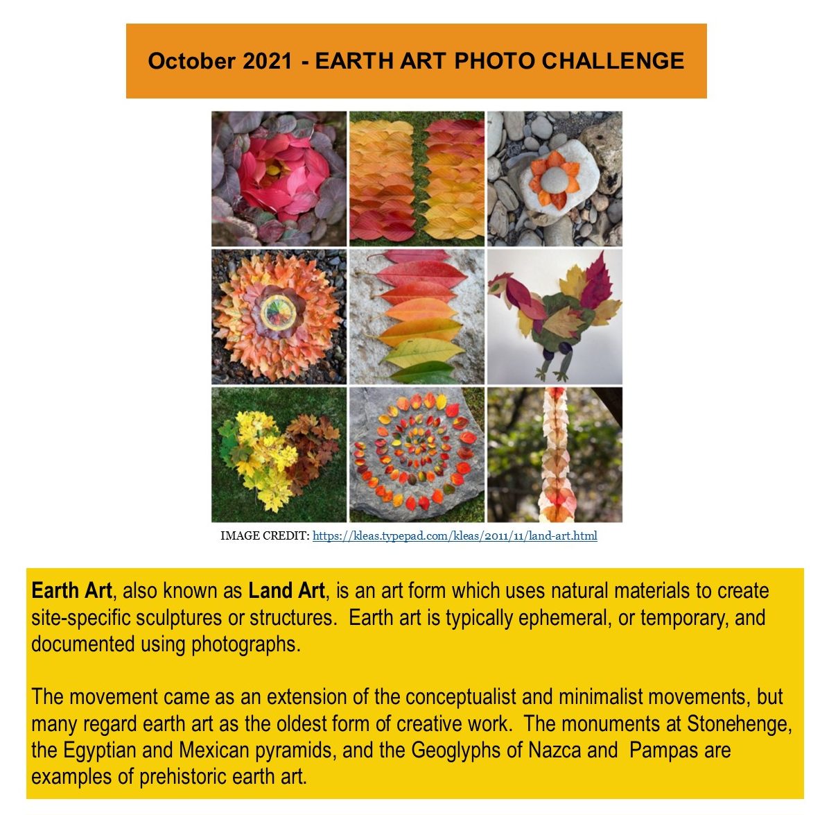 https://bbartcenter.org/wp-content/uploads/2021/10/Earth-Art-Photo-Challenge-1-e1633450800706.jpg